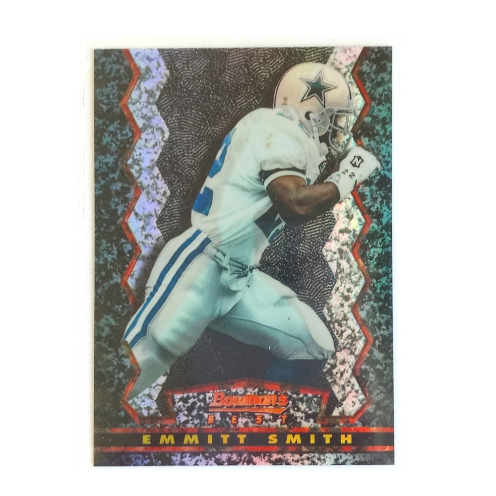 Emmitt Smith 1995 Dallas Cowboys Vintage NFL Football Topps Trading Card